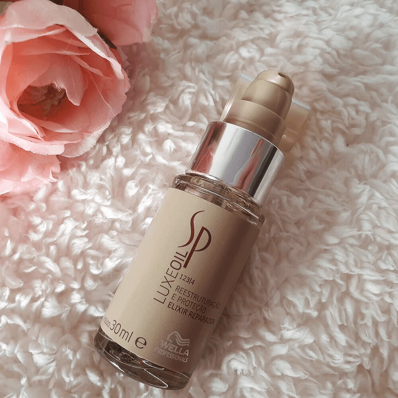 Óleo Capilar Sp System Professional Luxe Oil Elixir Reconstrutor 30ml