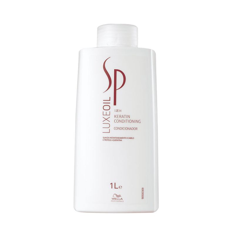 Kit Sp System Professional Luxe Oil Keratin - Shampoo 1000ml + Condicionador 1000ml + Máscara 400ml + Óleo 100ml
