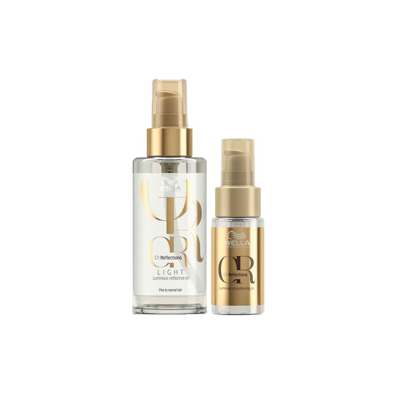 Kit Wella Professionals Oil Reflections - Óleo Light 100ml + Óleo 30ml