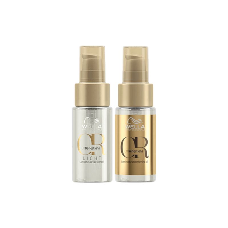 Kit Wella Professionals Oil Reflections - Óleo 30ml + Óleo Light 30ml