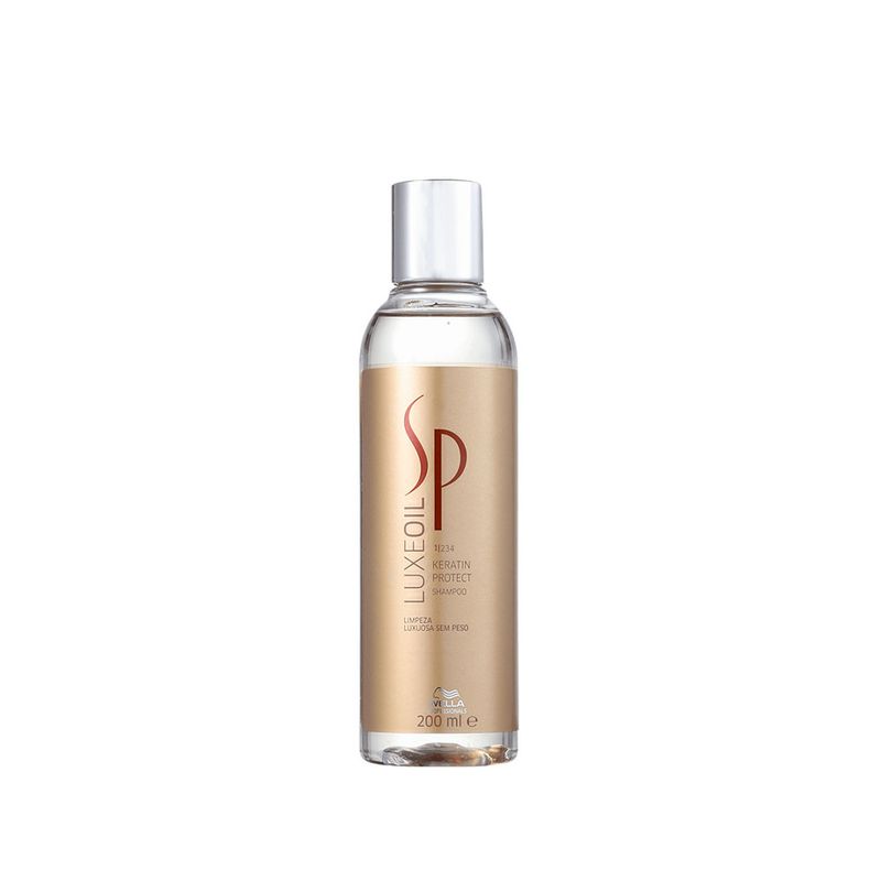 Kit Sp System Professional Luxe Oil Keratin Protect - Shampoo 200ml - 2 Unidades