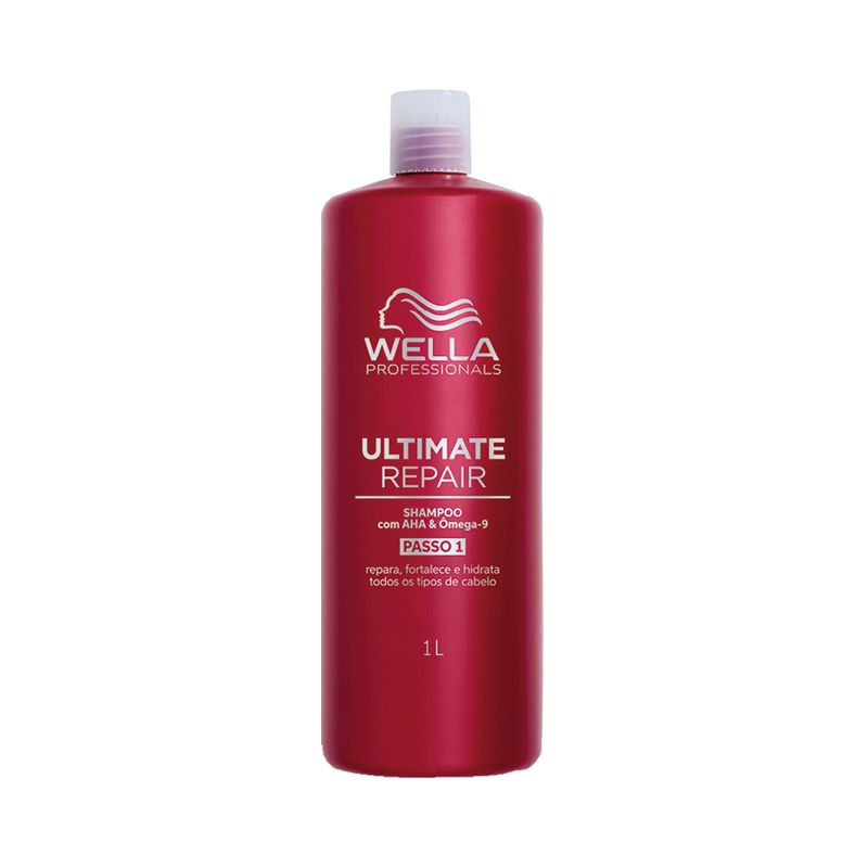 Kit Wella Professionals Ultimate Repair - Shampoo 1000ml + Condicionador 500ml + Máscara 500ml