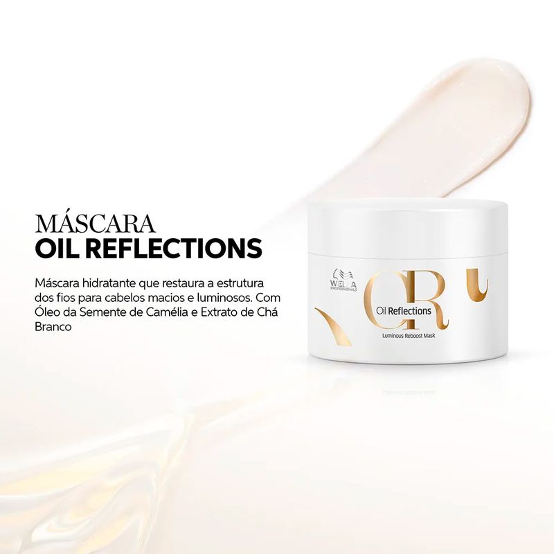 Kit Wella Professionals Oil Reflections Ganhe Óleo Capilar 100ml