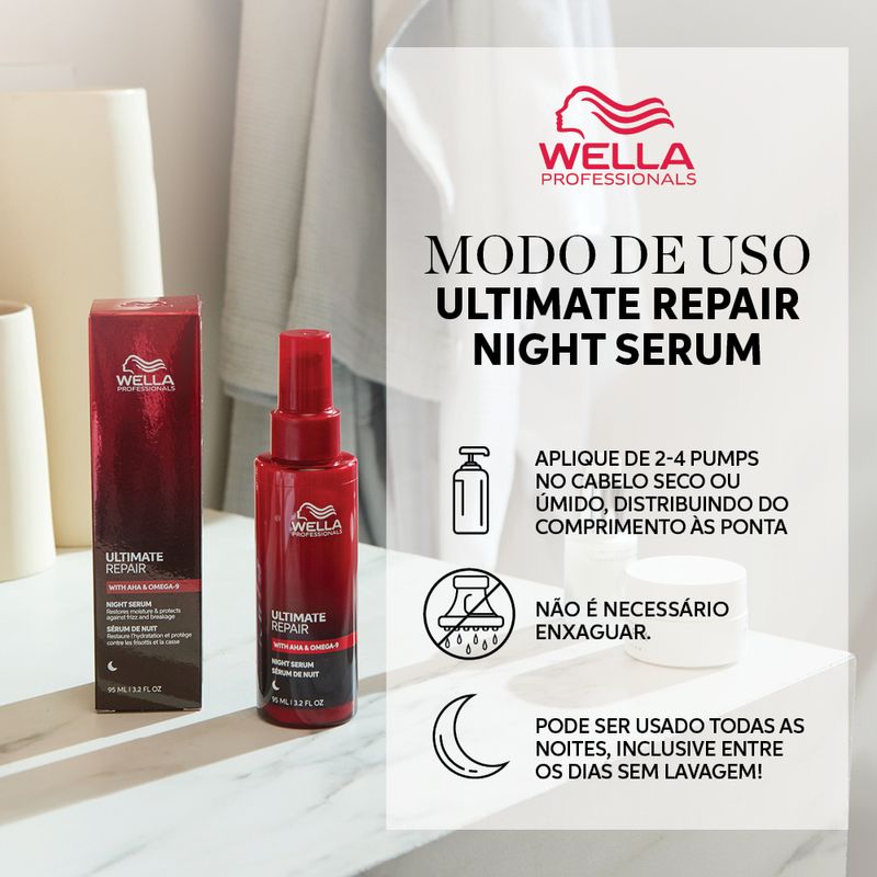 Sérum Capilar Ultimate Repair Night 30ml