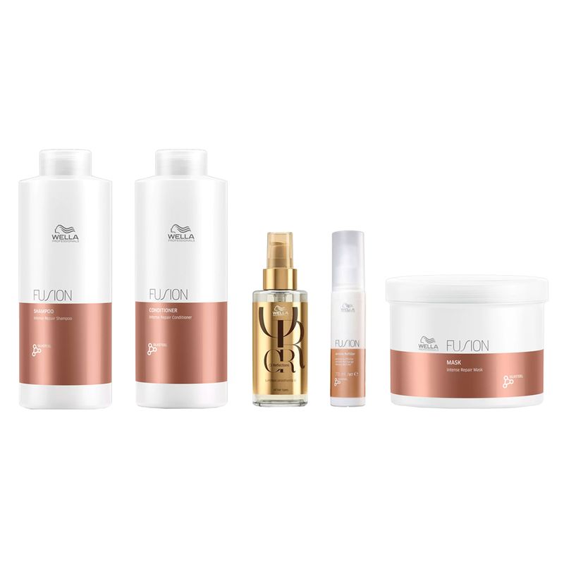 Kit Wella Professionals Fusion Profissional - 5 Produtos