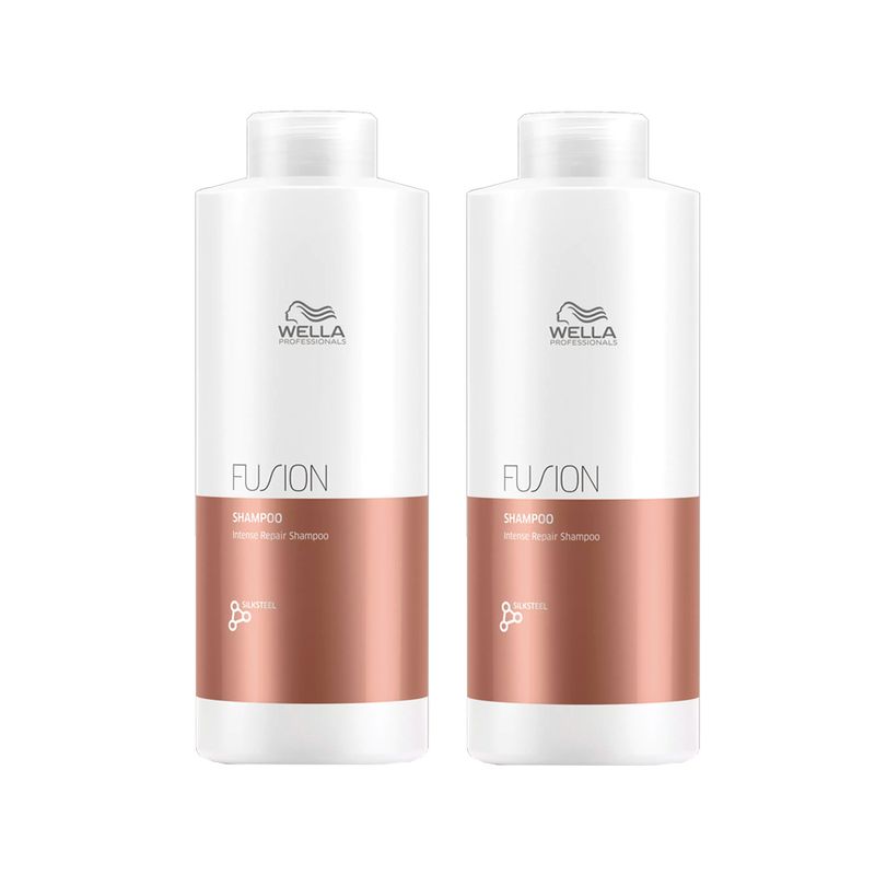 Kit Wella Professionals Fusion Shampoo 1000ml - 2 Unidades