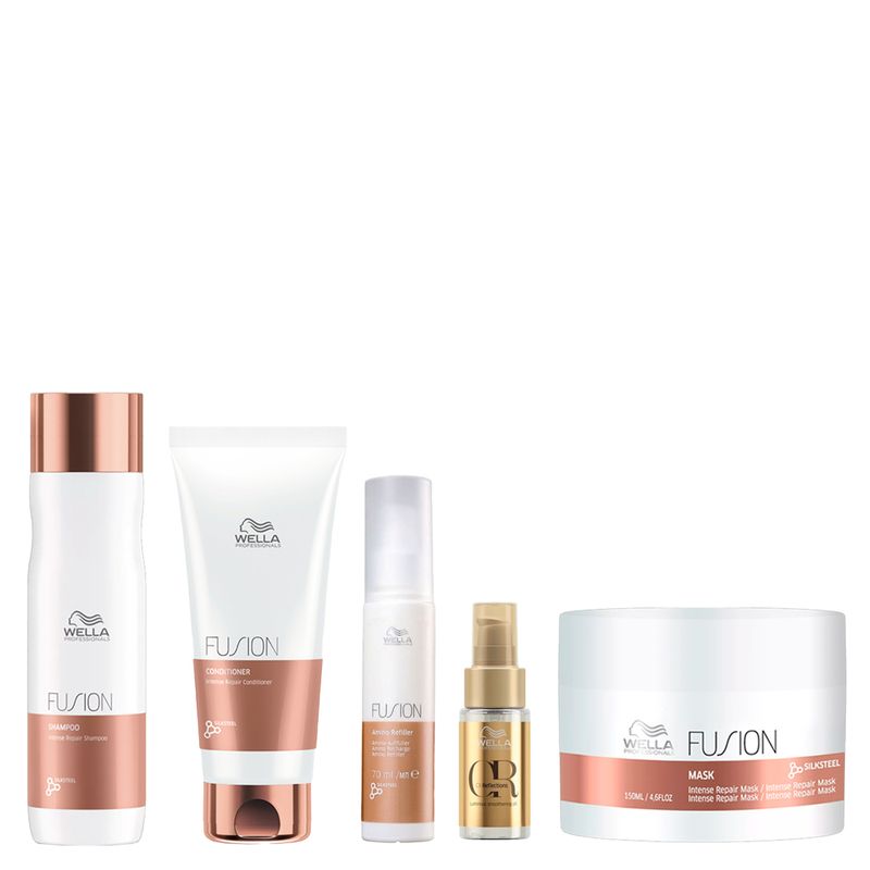 Kit Wella Professionals Fusion Home Care - 5 Produtos