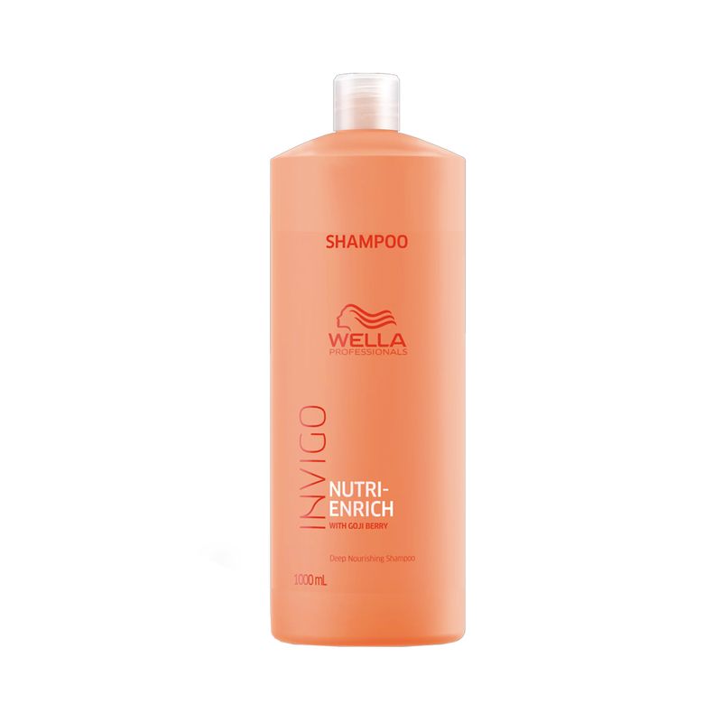 Kit Wella Professionals Invigo Nutri Enrich Shampoo 1000ml - 2 Unidades
