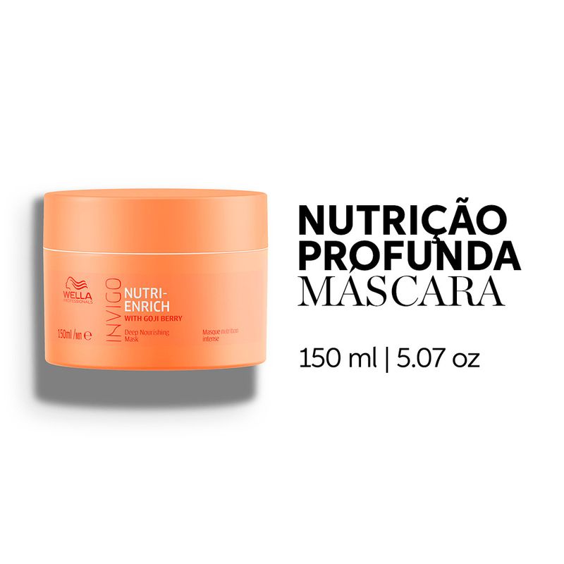 Máscara de Nutrição Wella Professionals Invigo Nutri Enrich 150ml