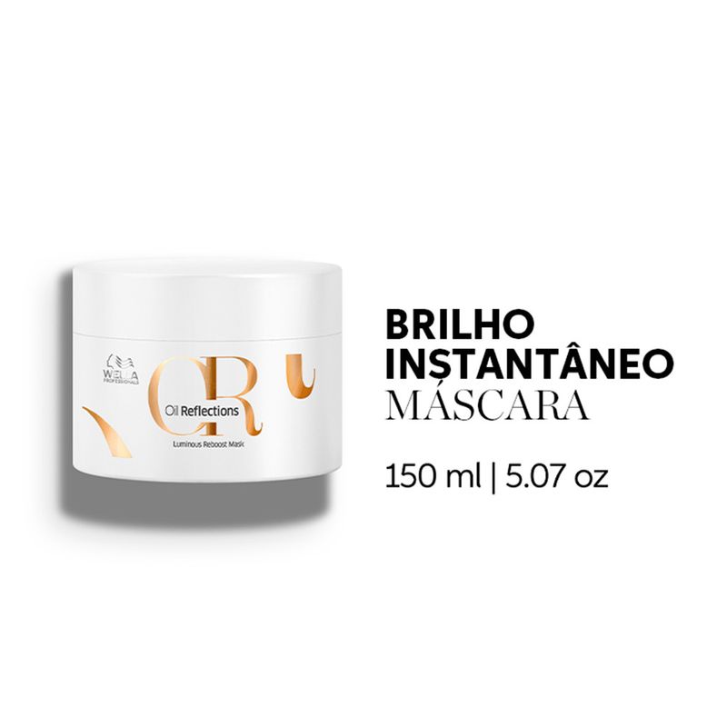 Máscara de Brilho Wella Professionals Oil Reflections 150ml