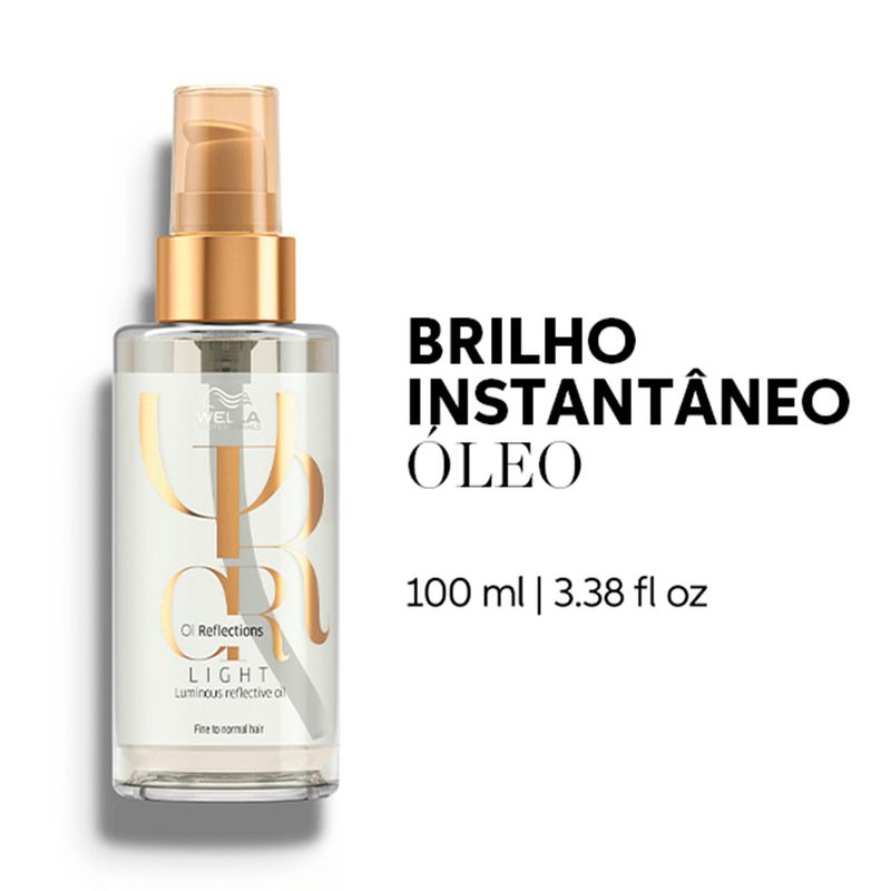Óleo Capilar Wella Professionals Oil Reflections Light 100ml