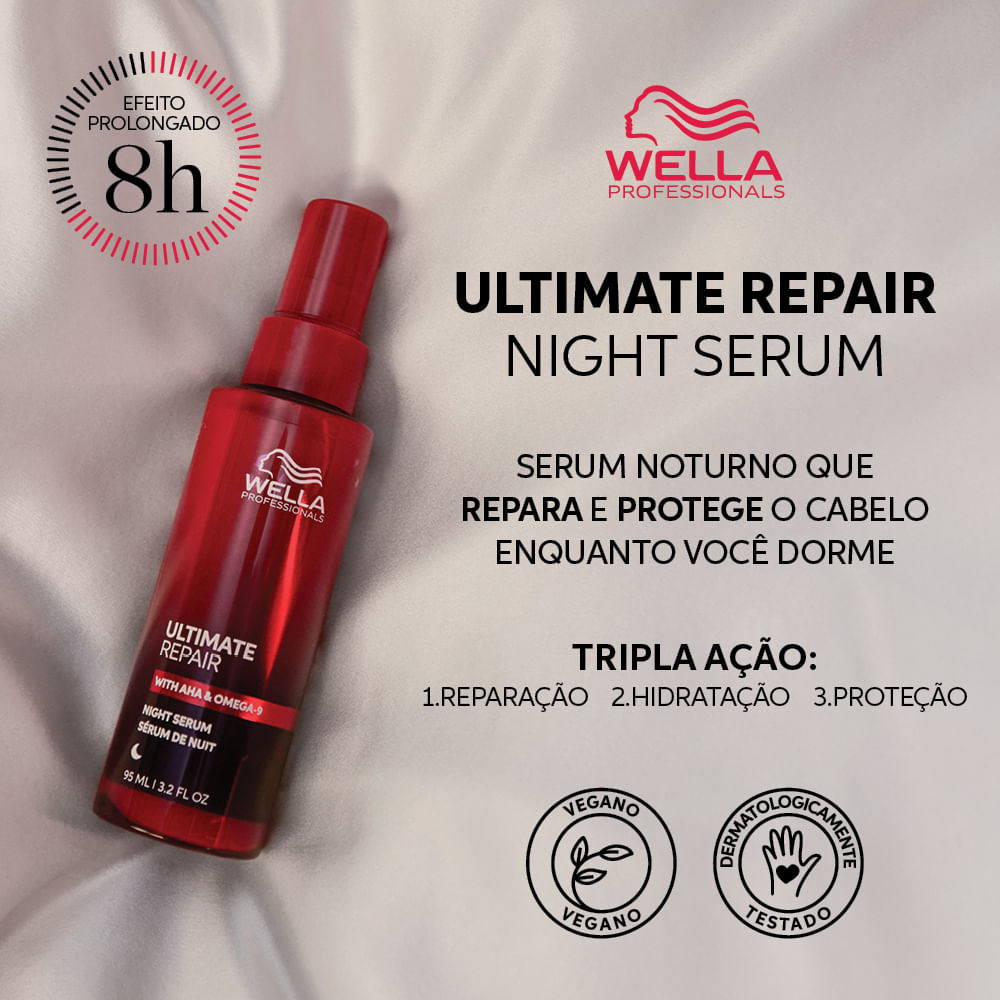 Sérum Capilar Wella Ultimate Repair Night 95ml