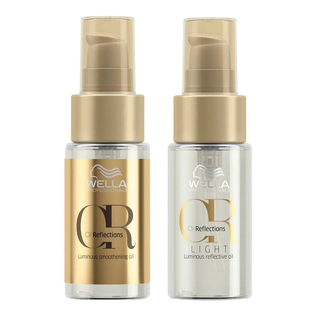 Wella Professionals Oil Reflections Kit - Óleo Capilar Light + Óleo Capilar Smoothening Kit