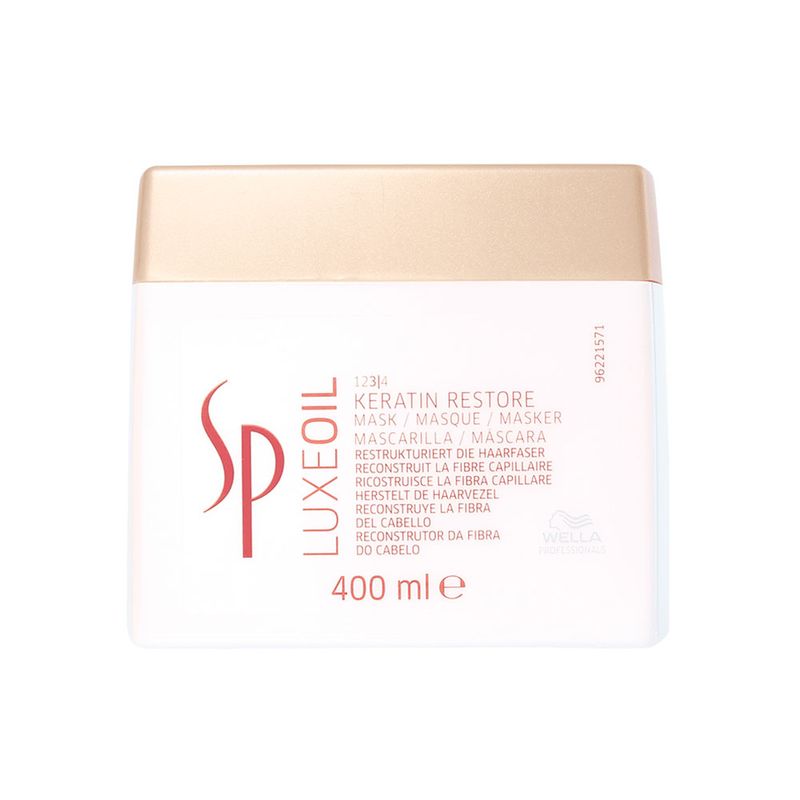 Kit Sp System Professional Luxe Oil Keratin - Shampoo 1000ml + Condicionador 1000ml + Máscara 400ml + Óleo 100ml