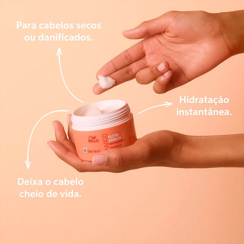 Kit Wella Professionals Nutri-Enrich Ganhe Óleo Capilar 100ml