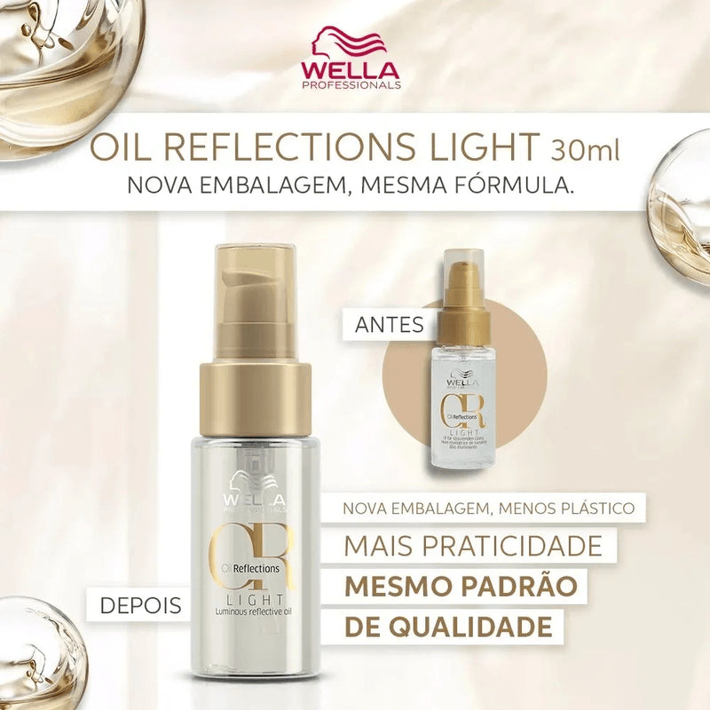 Óleo Capilar Wella Professionals Oil Reflections Light 30ml