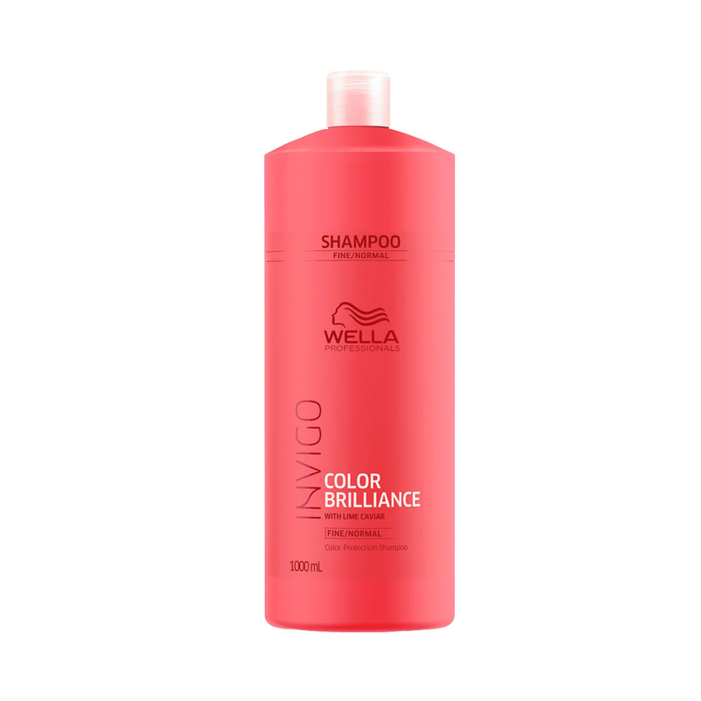 Kit Wella Professionals Invigo Color Brilliance - Shampoo 1000ml + Máscara 500ml