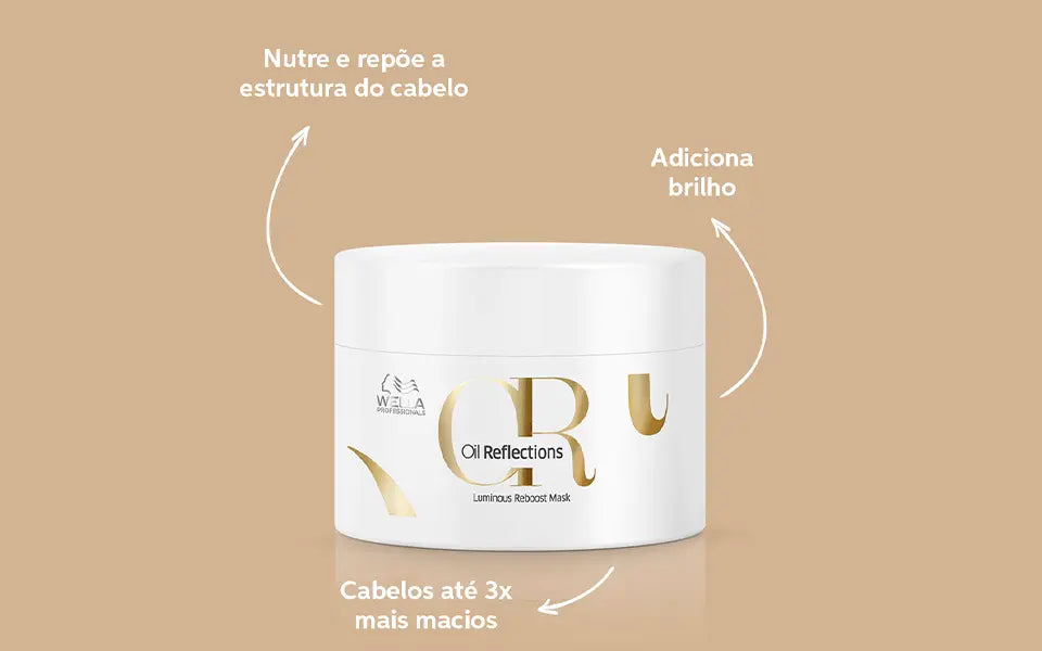Wella Professionals Oil Reflections Máscara de Hidratação 150ml